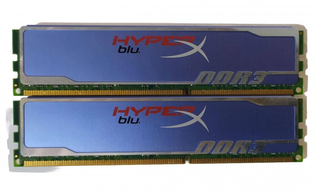 Kingston Hyperx Blu 8GB (2x4GB) DDR3 1333MHz cl9 memória