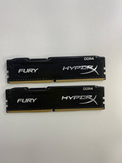 Kingston Hyperx Fury 2x4GB (8GB) DDR4 2666MHz memória ram kit