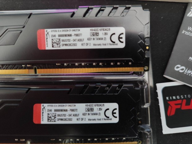 Kingston Hyperx Fury 3200 DDR4 16Gb (2x8Gb)
