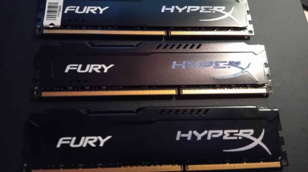 Kingston Hyperx Fury 3x8GB DDR3