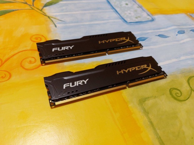 Kingston Hyperx Fury Black DDR3 1866MHz 16GB KIT memria
