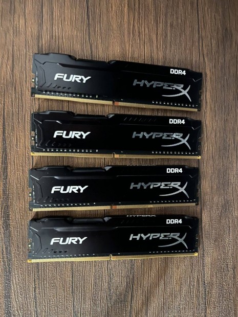 Kingston Hyperx Fury DDR4 4x4GB 2400MHz RAM