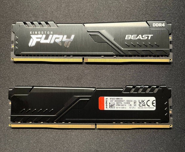 Kingston Hyperx Fury DDR4 64 GB(2x32GB) 3200 Mhz