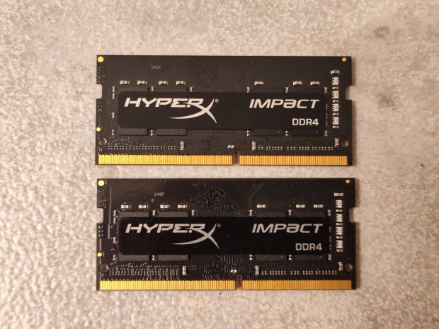 Kingston Hyperx Impact 16GB (2x8GB) DDR4 2400MHz laptop ram kit