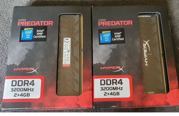 Kingston Hyperx Predator 16GB (4x4GB) DDR4 3200MHz Ram Memria