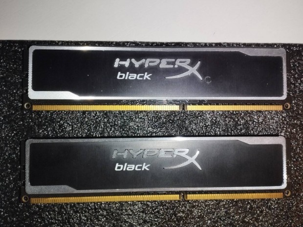 Kingston Hyperx black 4GB, 1600MHz, DDR3