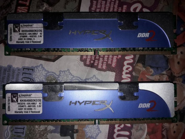 Kingston Hyperx ddr2 ram (2x1 Gb)