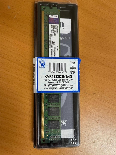 Kingston Kvr1333D3N9/4G Value DDR3 RAM