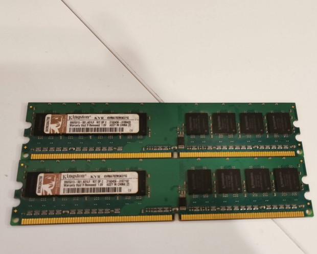 Kingston RAM 2x1GB DDR2 667MHz Kvr667D2N5/1G