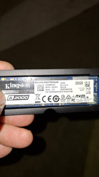 Kingston a2000 m3 ssd