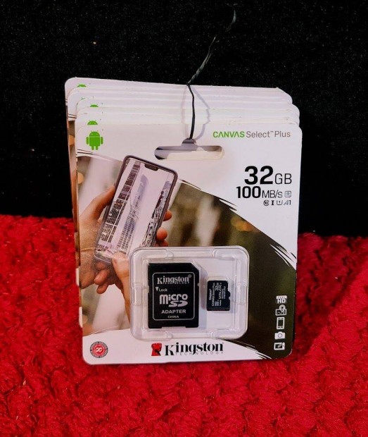 Kingston microsdhc Canvas Select Plus 32GB bontatlan csomagols,j ll