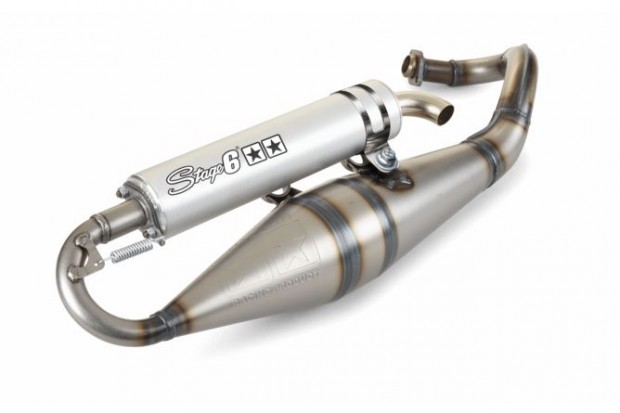 Kipufog� Stage6 Pro Replica MK2 alu Piaggio