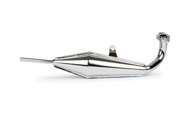 Kipufog� T�pus� Fuvola Vintage Kr�m (2 csavar) Peugeot 103 MVL / SP /