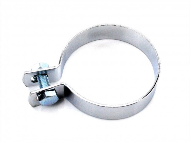 Kipufogó bilincs króm 65mm átmérő 18mm szélességű Zündapp, Kreidler, H