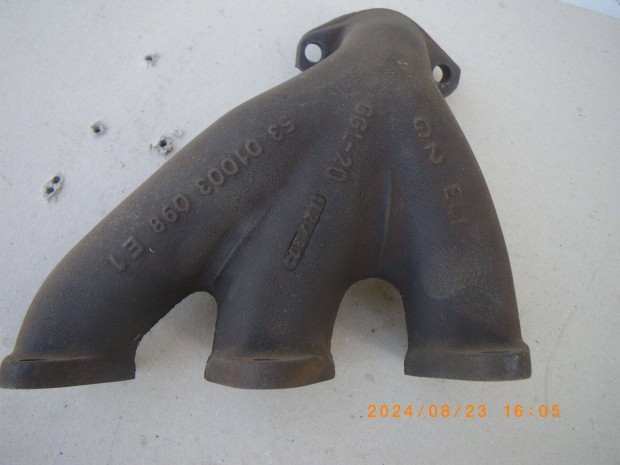 Kipufog csonk ntvny j Wartburg Barkasz