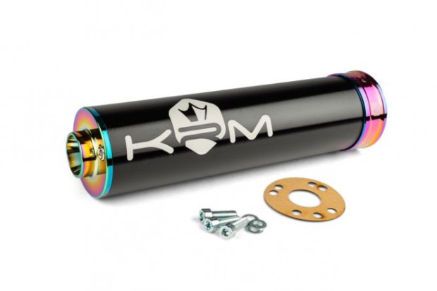 Kipufogódob KRM 70 - 90 Fekete / Neochrome