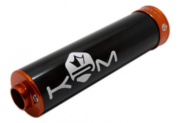 Kipufogdob KRM 70 - 90 fekete / narancs