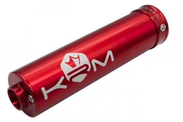 Kipufogdob KRM 70 - 90 piros
