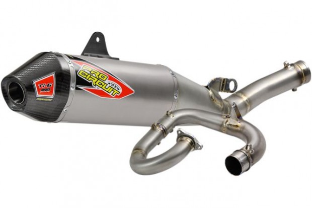 Kipufogórendszer Yamaha YZF 450 Pro Circuit Ti-6 Pro titán / szénszál
