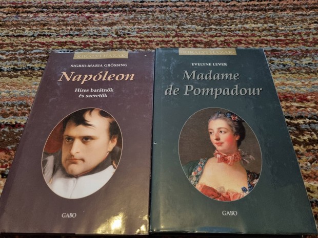 Kirlyi hzak c.sorozatbl Napoleon s Madame de Pompadour knyvek