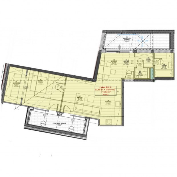 Kir�lykert lak�park B.2.1. lak�sa