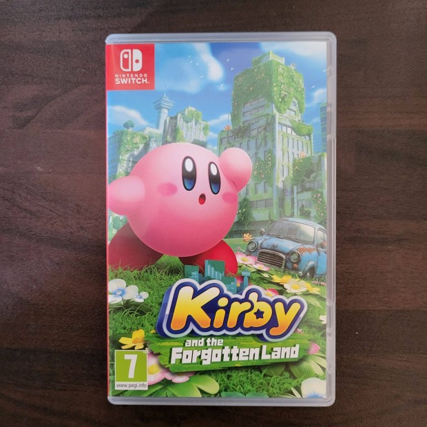 Kirby AND The Forgotten Land nintendo switch jtk,elad,csere is