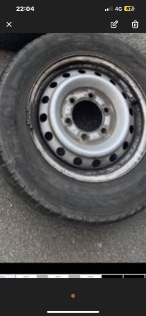 Kis haszon Lemezfelni gumival 14 col Dyna Toyota
