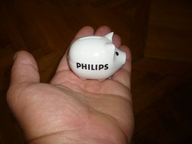 Kis philips porceln malac persely