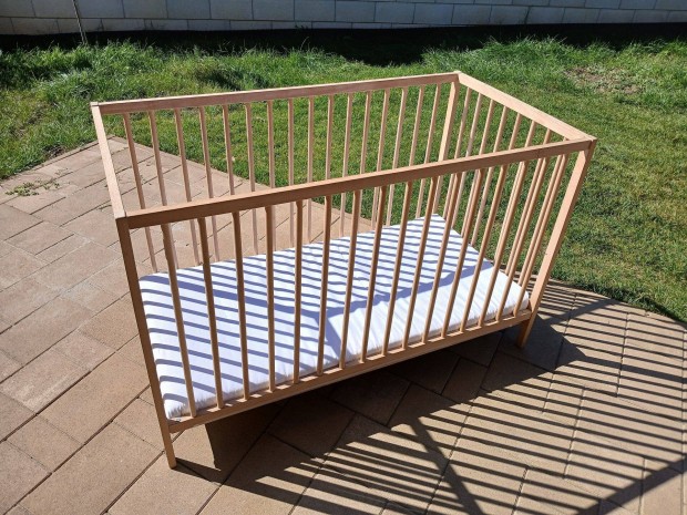 Kis�gy 60x120 IKEA Sniglar k�kuszmatraccal