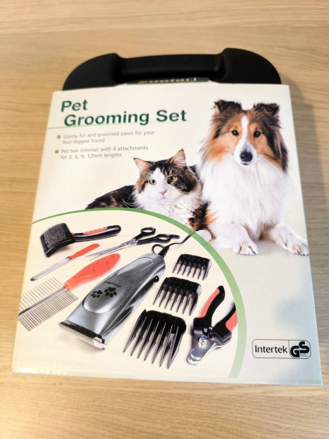 Kisllat kozmetikai szett - Pet Grooming Set