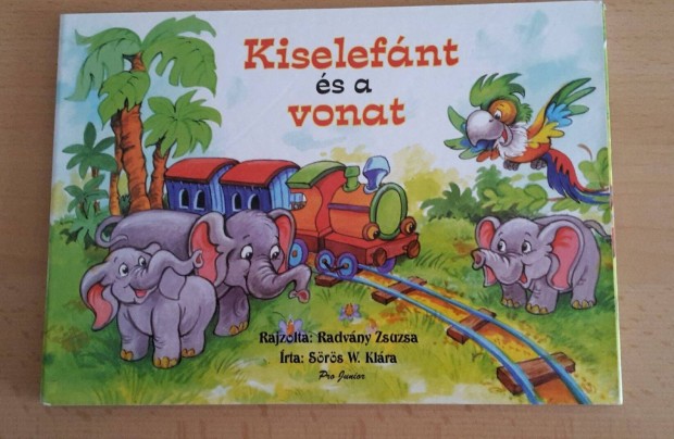 Kiselefánt és a vonat - leporelló