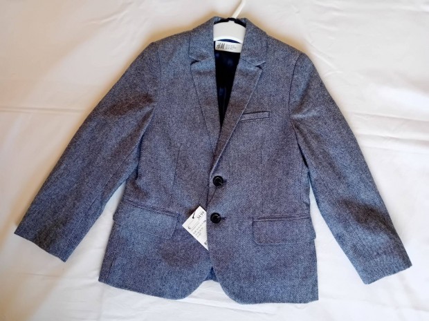 Kisfiú zakó, kabát, H&M, 116-os, új