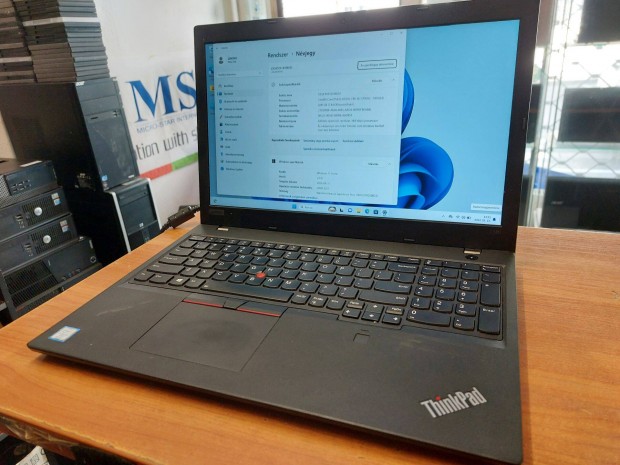 Kishibs Lenovo L580 (i5 8th, 8 GB ,256 SSD, FHD) lerazs!!Akci!