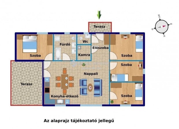 Kiskunlachzai 96 nm-es hz elad