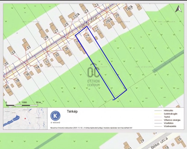 Kisl�ngon �p�t�si telek elad�!