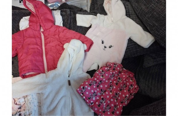 Kislány baba téli átmeneti dzseki mellény overál eladó