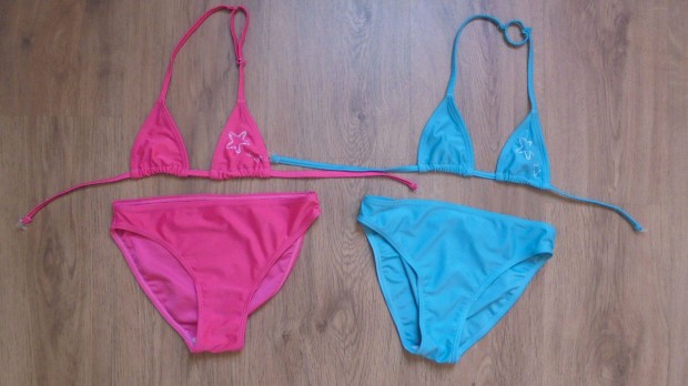 Kislny lnyka frdruha bikini 134 - 140 vilgoskk vagy pink