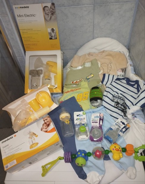 Kismama csomag, Baba csomag, Mellszv, Philips Avent, Medela, 