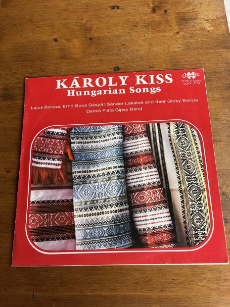 Kiss Karoly: Hungarian songs bakelit