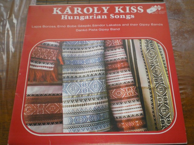 Kiss Kroly - Magyar ntk bakelit lemez 1976