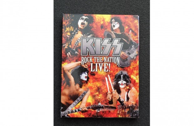 Kiss Rock the Nation Live! Dolby Digital 5.1, 2 lemezes dvd