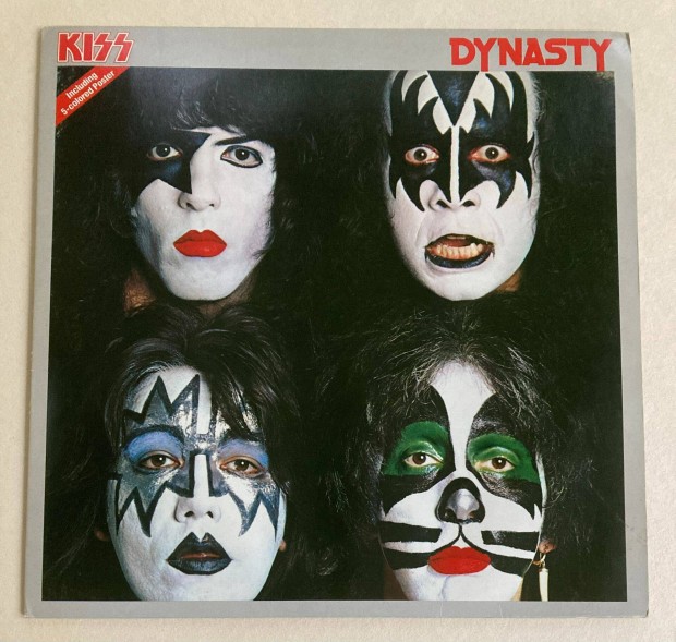 Kiss - Dynasty (nmet, OIS, 1979) EX