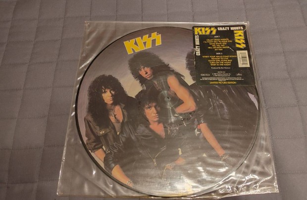 Kiss picture vinyl akci