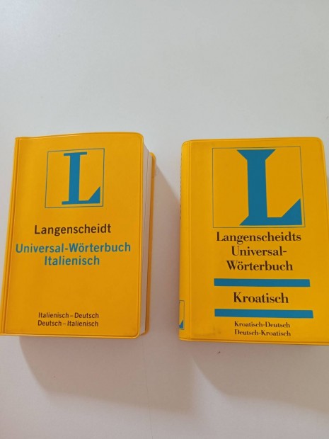 Kisszótárok, Langenscheidt, új