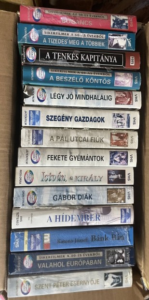 Kistokos MOKP klasszikus film csomag VHS kazetta