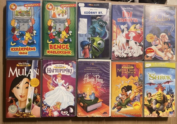 Kistokos mese rajzfilm VHS kazetta