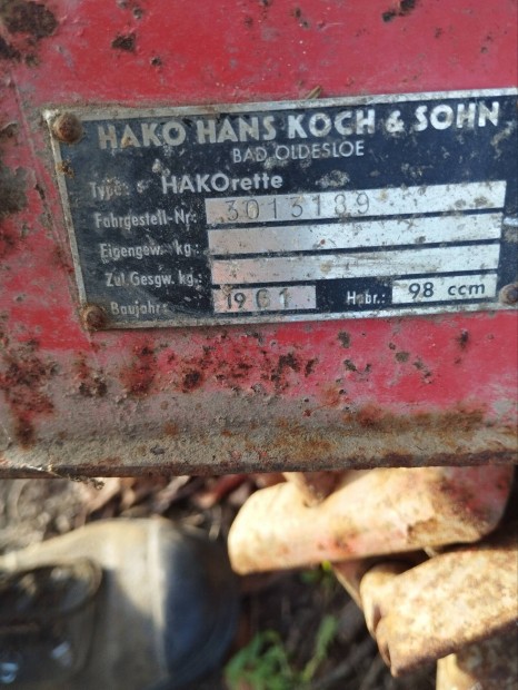 Kistraktor hajtás