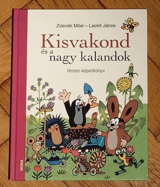 Kisvakond és a nagy kalandok verses képeskönyv