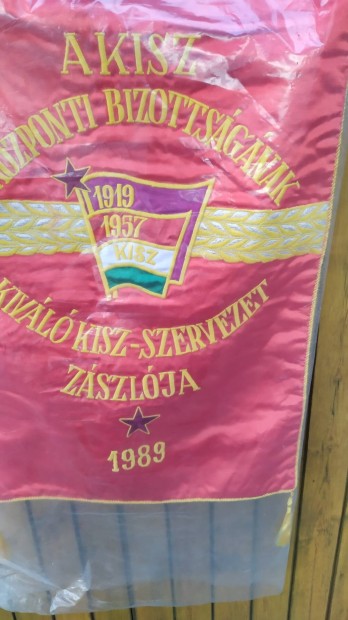 Kisz zászló 1989-es