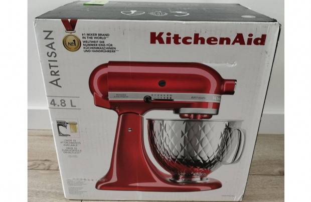 Kitchenaid Artisan 4,8L konyhai robotgp, dagaszt 5Ksm156Qpeca